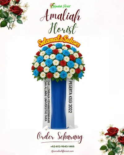 Standing Flower di Pondok Besi
